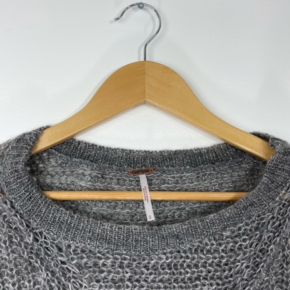 Free People Oversized Knit Sweater Top Free People - Picture 5 of 12